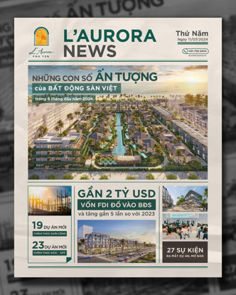 Thị trường BĐS mang đến L'Aurora Phú Yên diện mạo mới.